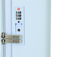 9979521 SET/2 TROLLEY ABS 55-70CM.4R. HAPPINESS AZUL CLARO