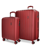 5318966 SET/2 TROLLEY ABS 55-68CM. C/EXP. 4R. WOOD ROJO