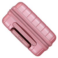 531846D SET/3 TROLLEY ABS 55-68-78CM. C/EXP. 4R. WOOD ROSA