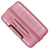 531846D SET/3 TROLLEY ABS 55-68-78CM. C/EXP. 4R. WOOD ROSA