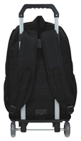 61625V1 MOCHILA ADAP. 46CM 2C. C/CARRO. EDWARD NEGRO