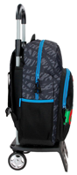 32822T1 MOCHILA ADAP. 40CM. C/CARRO. OFFSIDE NEGRO