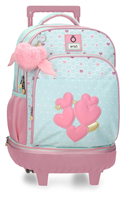 9962921 MOCHILA COMPACT DESM. 2R. HEARTS