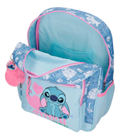 32923V1 MOCHILA ADAP. 38CM. C/CARRO. STITCH HEARTS