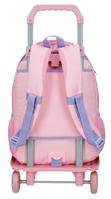 33423V1 MOCHILA ADAP. 42CM 2C. C/CARRO. HELLO KITTY BOWS