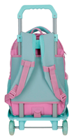 34724V1 MOCHILA ADAP. 42CM 3C. C/CARRO. STITCH LITTLE DESTRUCTION